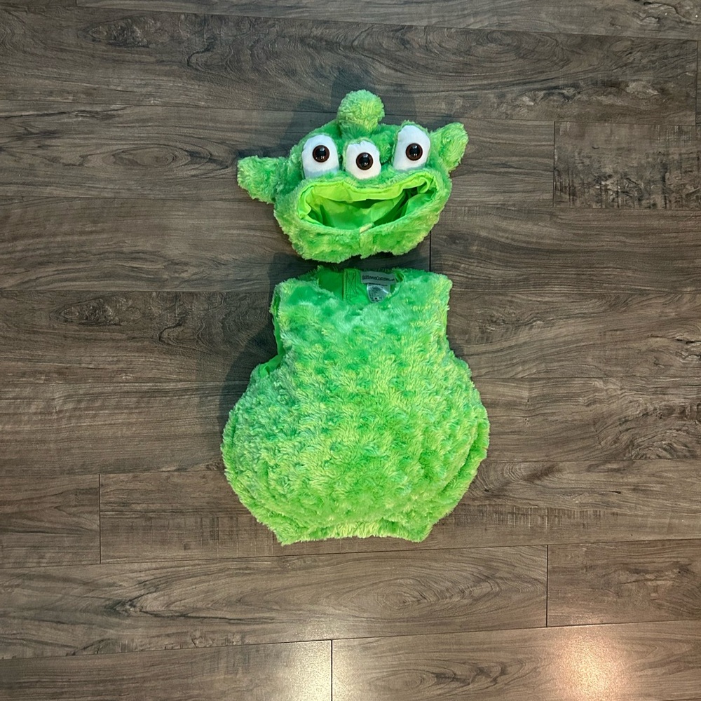 18M Green Monster Kids Costume